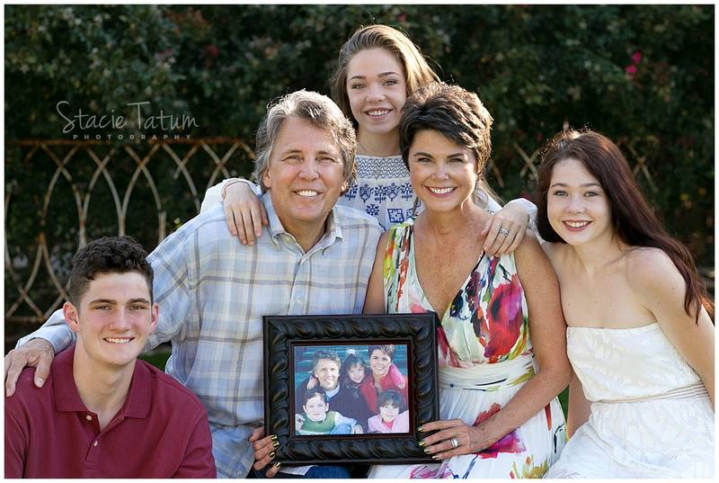 Backyard family photos | Dallas family photographer
