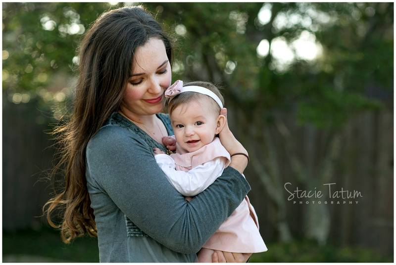 6 month photos at home | Dallas lifestyle photographer