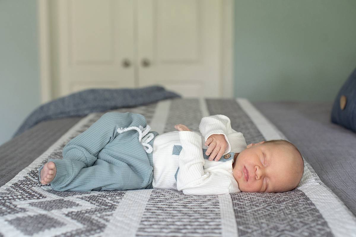 McKinney lifestyle newborn session